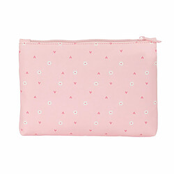 Safta Trousse d'écolier Bunny Lapin Rose