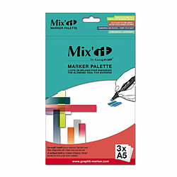 Graph It Graph'It Palette de mélange pour marqueurs - 3 feuilles A5