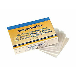Magnetoplan Papier Effaceur 100 feuilles