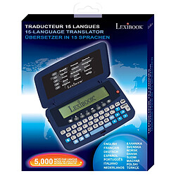 Acheter Lexibook Traducteur européen 15 langues