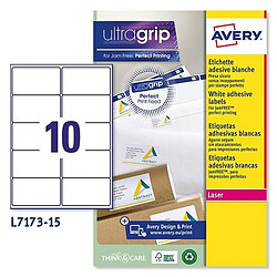 Avery Ultragrip Étiquettes 15 Volets