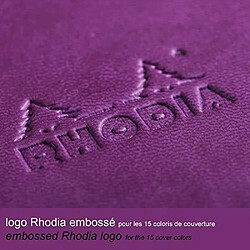 Avis Rhodia Carnet Rigide Violet A5