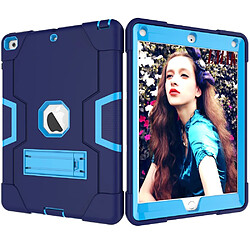 Avis Apple iPad 9.7 (2017) - Coque bi-couleur bleue