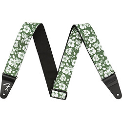 Fender Hawaiian Strap 2" Green Floral