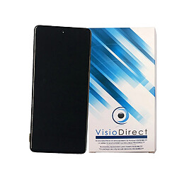 Visiodirect Écran Complet pour Samsung Galaxy A71 Noir