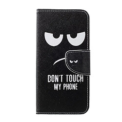 Avis Étui PU "Ne touchez pas à mon téléphone" - Samsung Galaxy S10