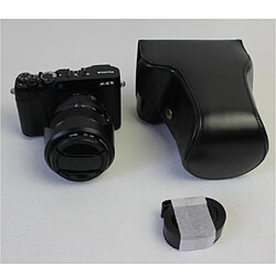 Fujifilm X-E3 Étui PU - Noir