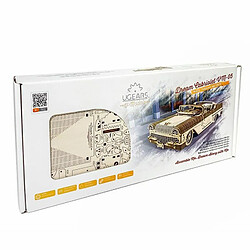 Graine créative Maquette voiture cabriolet 3D bois