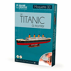 Graine Créative Graines Créatives Puzzle Maquette Titanic