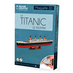 Graine Créative Graines Créatives Puzzle Maquette Titanic