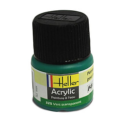 Heller Peinture acrylique maquette - Vert transparent