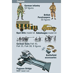 Italeri maquette Pegasus Bridge - 1/72