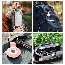 Avizar Protection AirTag Silicone Gel - Rose pas cher