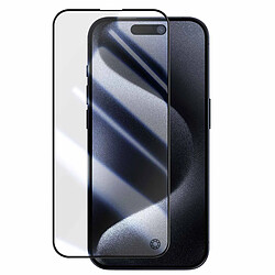 Force Glass Verre Trempé iPhone 15 Pro Protection d'écran - Verre trempé 2.5D - Anti-rayures - Compatible iPhone 15 Pro