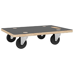Avis vidaXL Chariots transport 2 pcs 50x35x11.5 cm