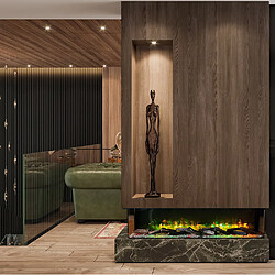 Electric Sun VISTA - Cheminée électrique 3 faces