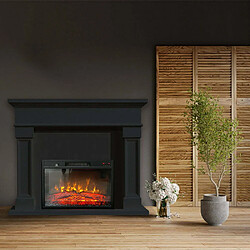 Electric Sun Cheminée Marisa Noir