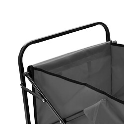 Acheter vidaXL Chariot à main pliable - Gris