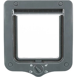 TRIXIE Chatière 4 modes avec 2 tunnels Gris