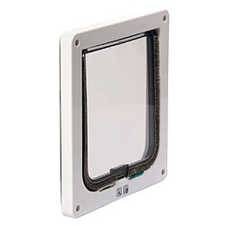 Karlie Chatière verrouillable 2 voies Blanc