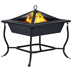 vidaXL Foyer Noir 42x45 cm