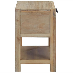 Acheter vidaXL Table de Chevet - Bois d'Acacia