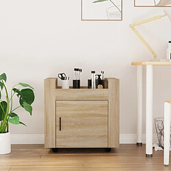 vidaXL Chariot bureau