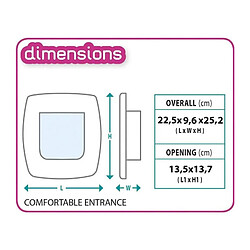 Ferplast Swing Chatière Gris