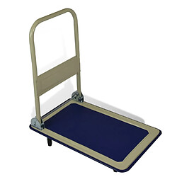 KINZO Diable pliable - Bleu/Blanc