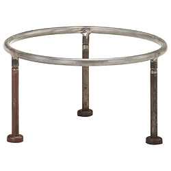 Avis vidaXL Foyer rustique Ø 40 cm Fer