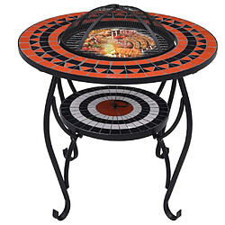 Avis VidaXL Table de Foyer Mosaïque