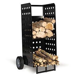 Idmarket MARKET Chariot porte bûches