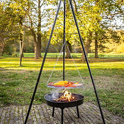 Fancy Flames Brasero Fer avec Trépied