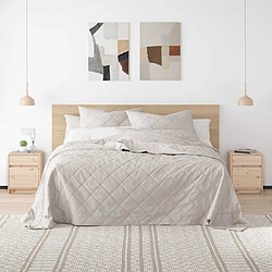 vidaXL table de chevet bois de pin massif