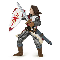 Papo figurine chevalier Lancelot rouge