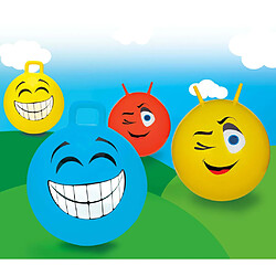 Jamara Balle rebondissante Smile - Jaune