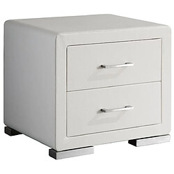 Vivenla Table de chevet - Blanc