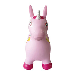 Jamara Licorne rebondissante - Rose et multicolore