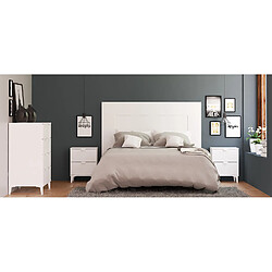Avis Pegane Table de chevet - Blanc