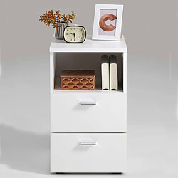MES Table d'appoint - Blanc