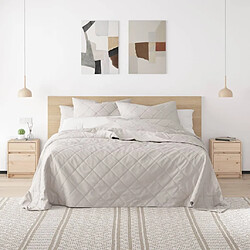 vidaXL table de chevet bois de pin massif