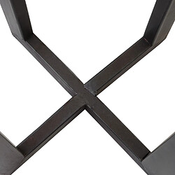 Acheter Mendler Chevet porte-plante rustique - Marron