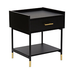 Atmosphera Chevet Tedy - Noir