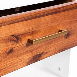 Acheter Helloshop26 Table de chevet - Marron