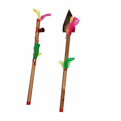 Mom (my other me) accessoires amérindien - Marron Accessoires amérindien pour cibles et jeux de tir - En PVC - 2 pièces - Dès 14 ans