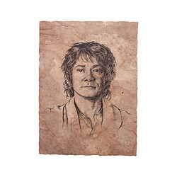 Weta Collectibles Weta_collectibles impression d’art Le Hobbit, portrait de Bilbo