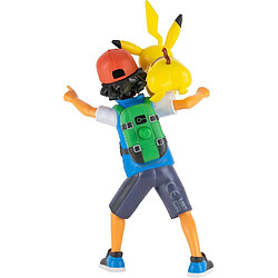 Jazwares figurines Pokémon Ash & Pikachu pas cher