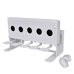 vidaXL Cible à 5 trous