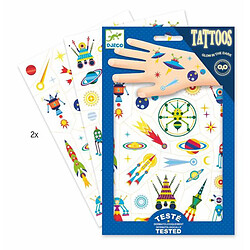 Djeco tatouages phosphorescents espace