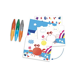 Djeco coffret loisirs créatifs thème marin